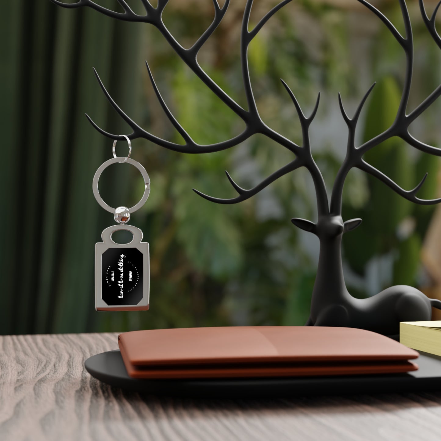 Rectangle Keyring