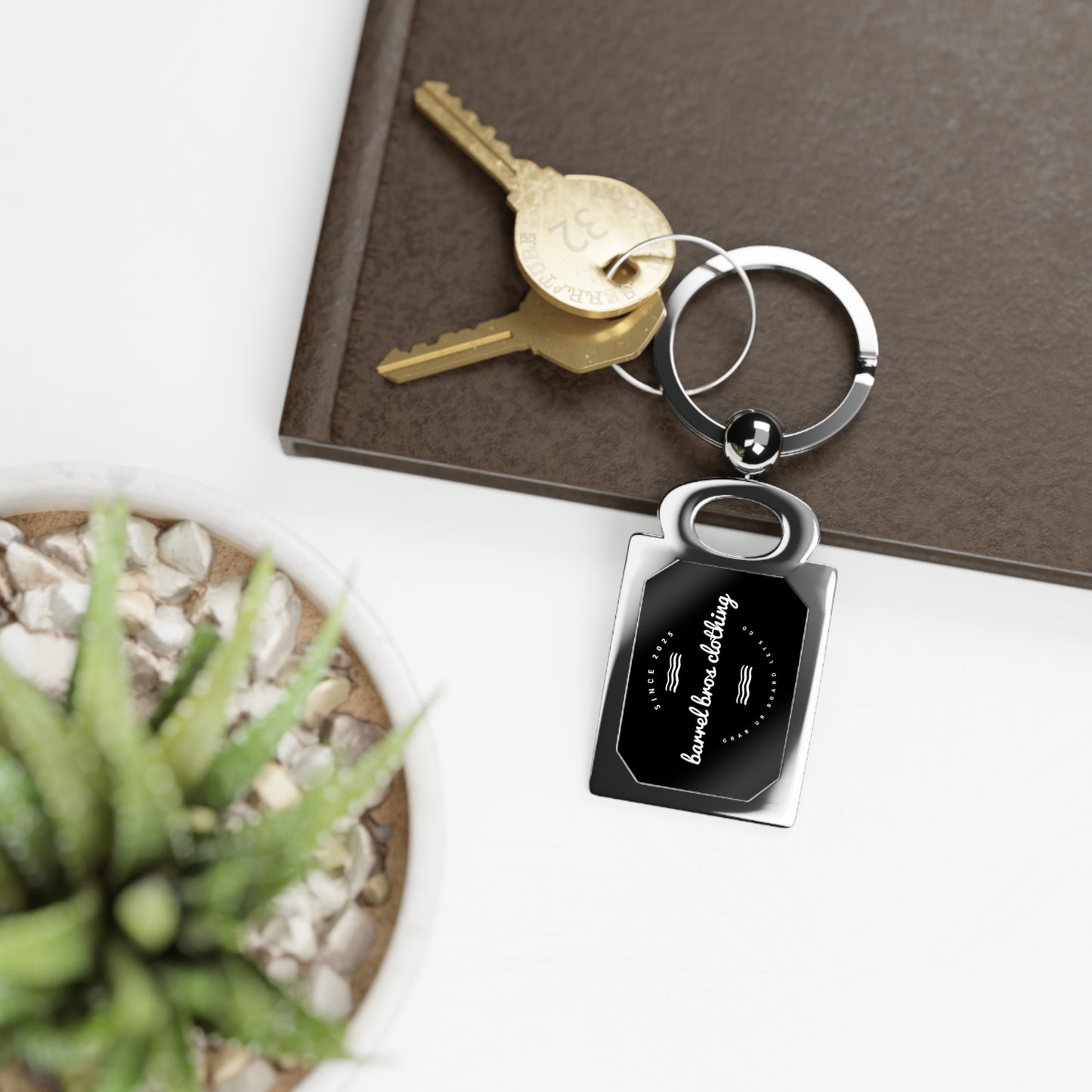 Rectangle Keyring