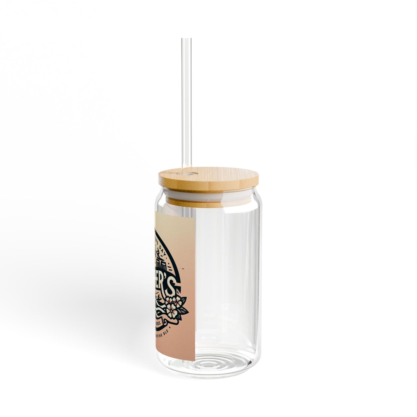 Happy Mother's Day Sipper Glass - 16oz Eco-Friendly Drinkware