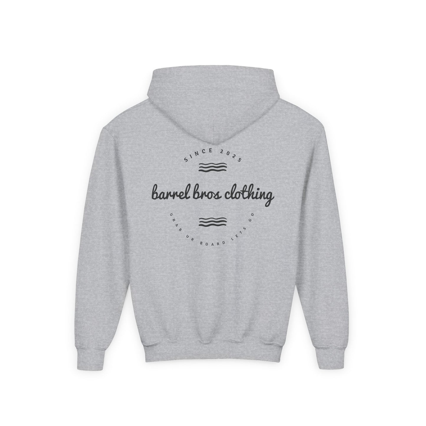 Youth Heavy Blend Hooded Sweatshirt - Barrel Bros Clothing