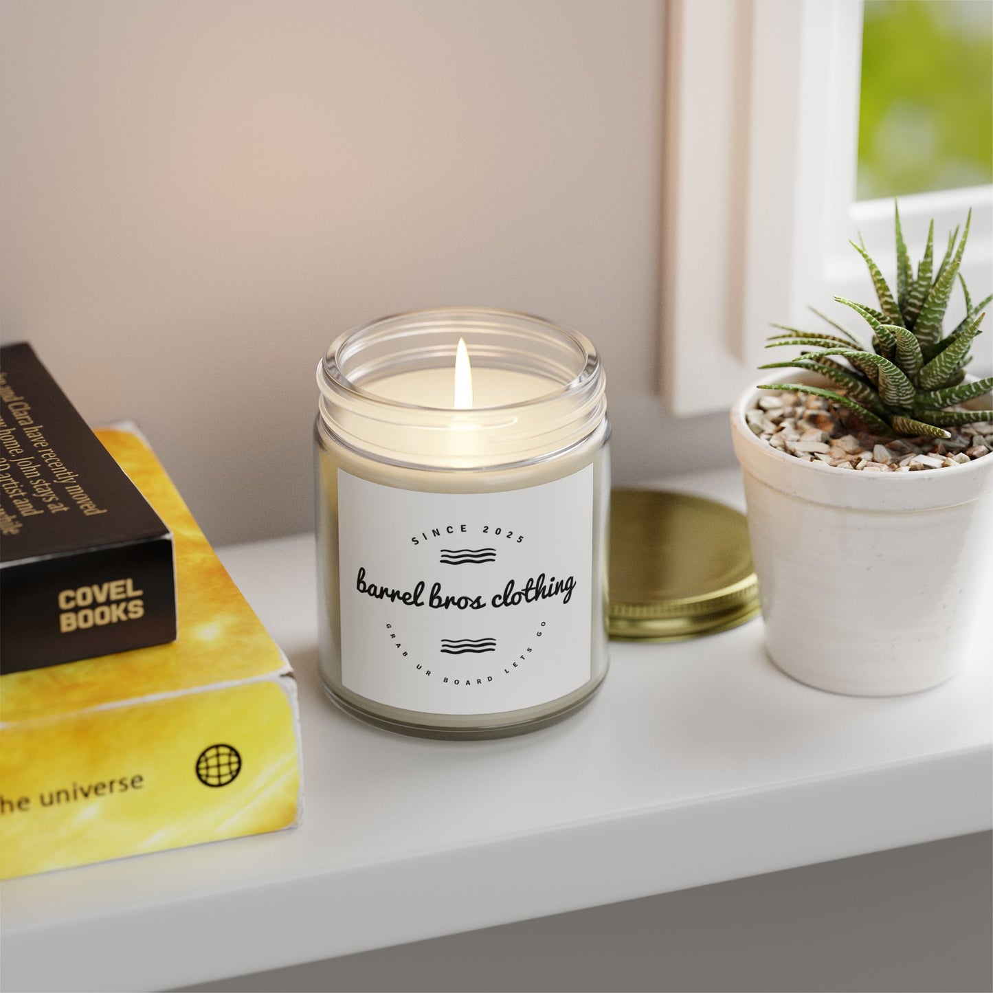 Coconut wax Candles  (4oz, 9oz)