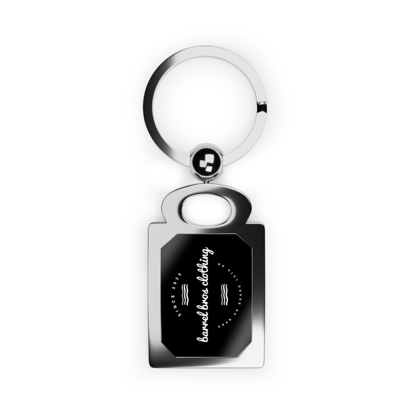 Rectangle  Keyring