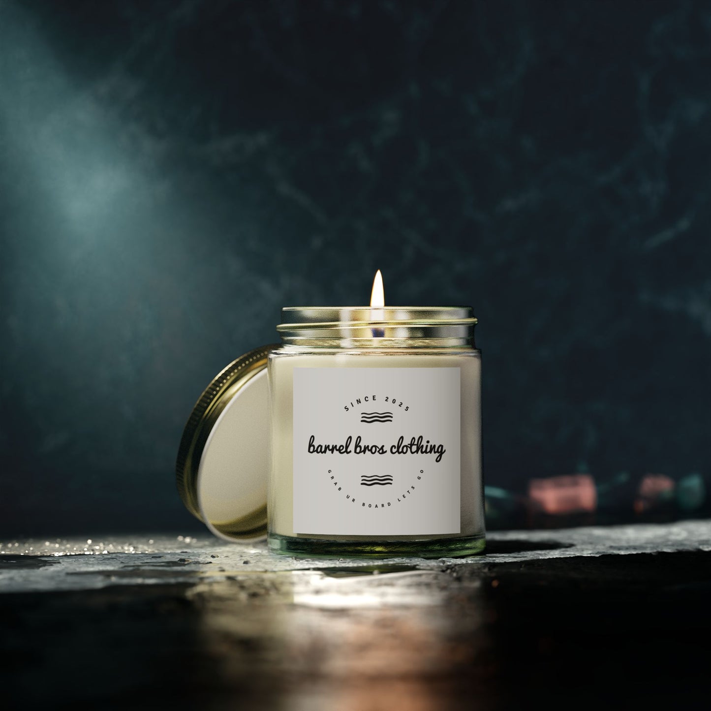 Coconut wax Candles  (4oz, 9oz)