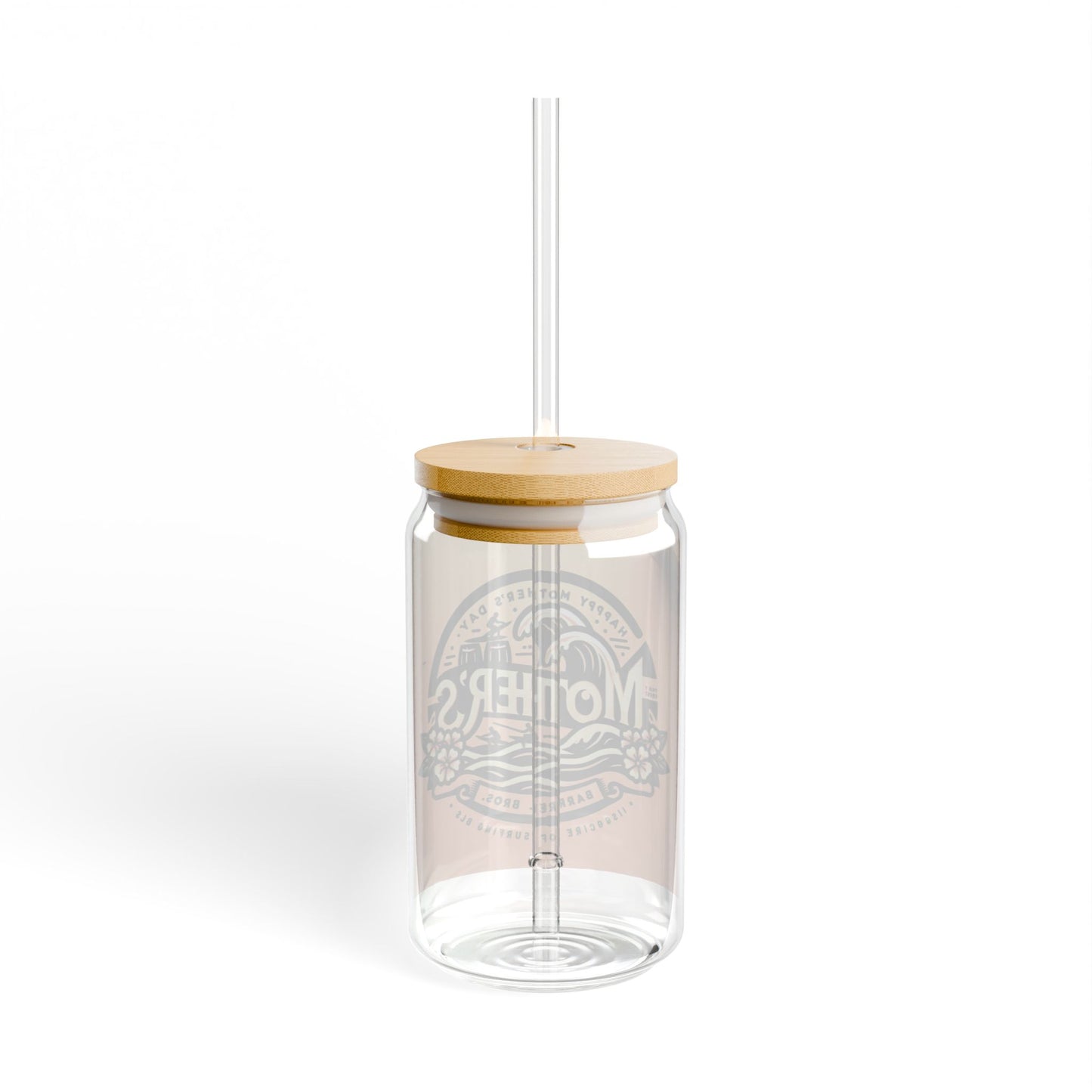 Happy Mother's Day Sipper Glass - 16oz Eco-Friendly Drinkware