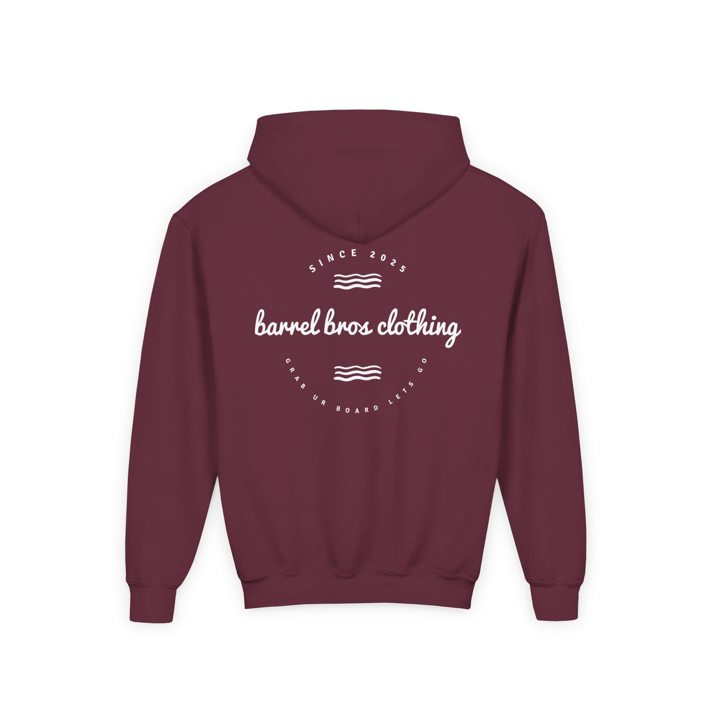 Youth Heavy Blend Hooded Sweatshirt - Barrel Bros Clothing