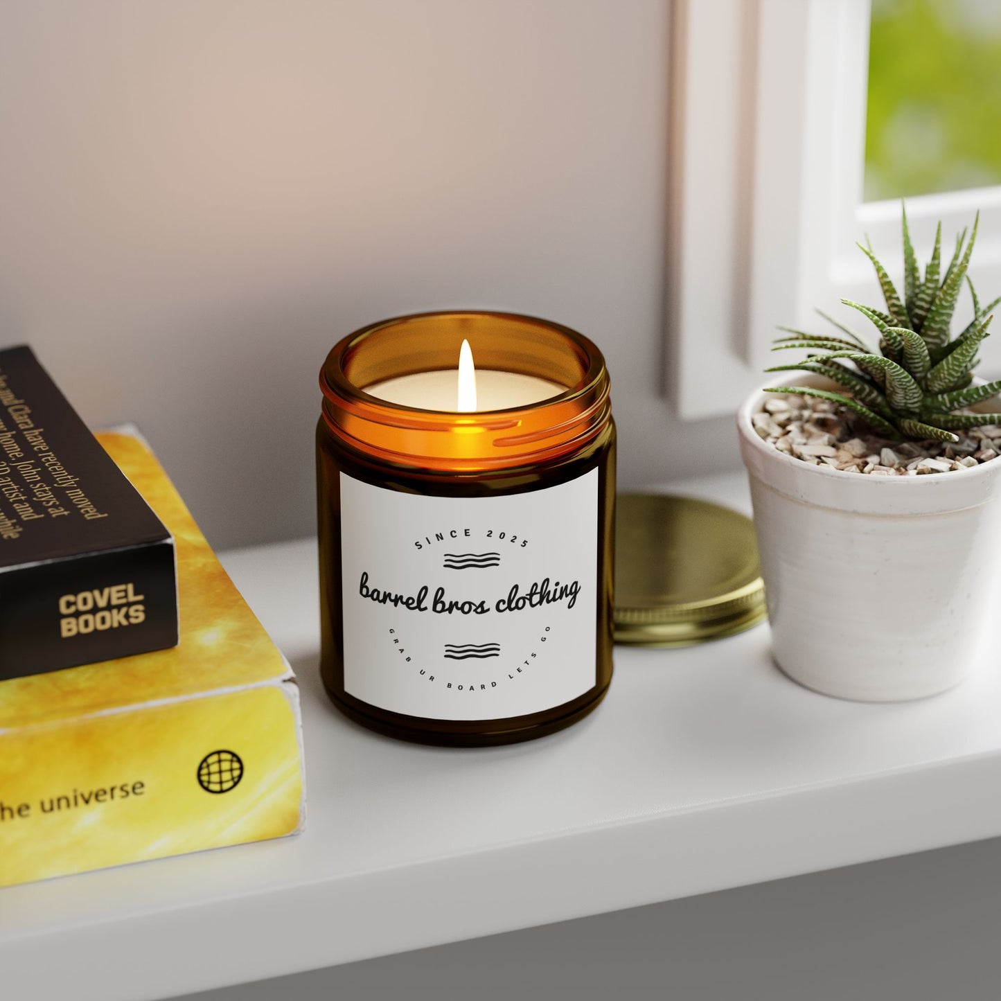 Coconut wax Candles  (4oz, 9oz)