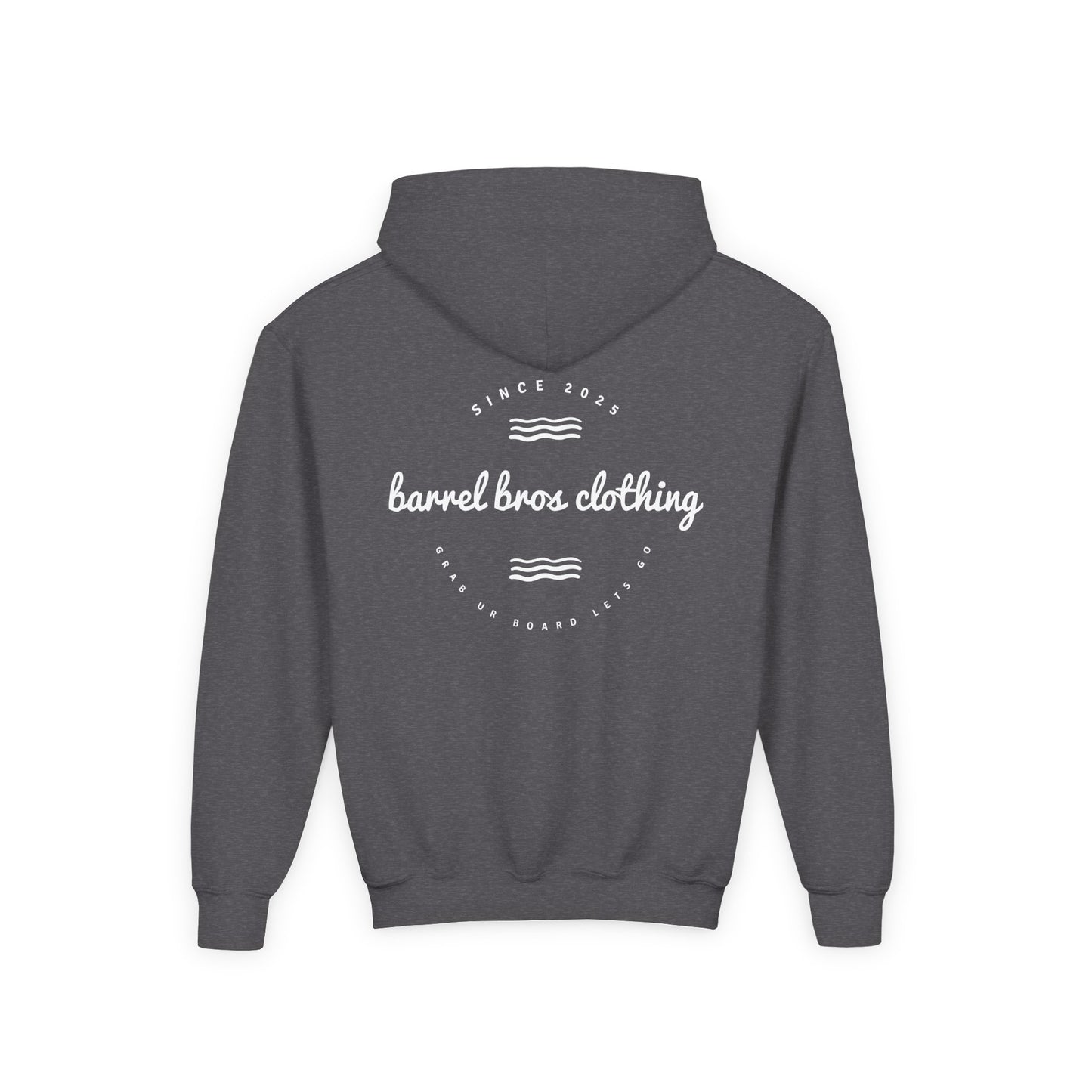 Youth Heavy Blend Hooded Sweatshirt - Barrel Bros Clothing