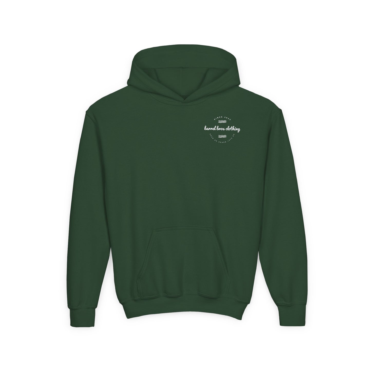 Youth Heavy Blend Hooded Sweatshirt - Barrel Bros Clothing