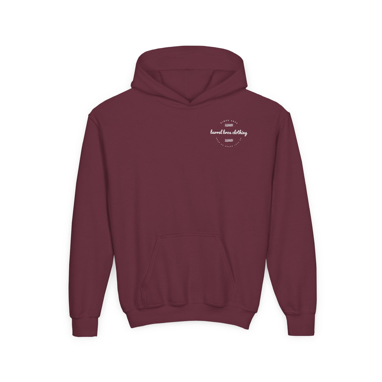 Youth Heavy Blend Hooded Sweatshirt - Barrel Bros Clothing
