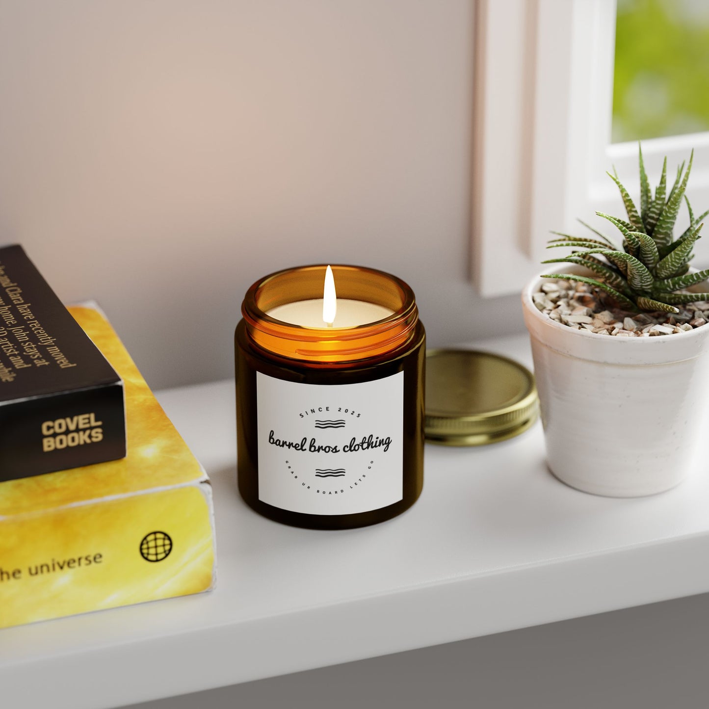 Coconut wax Candles  (4oz, 9oz)