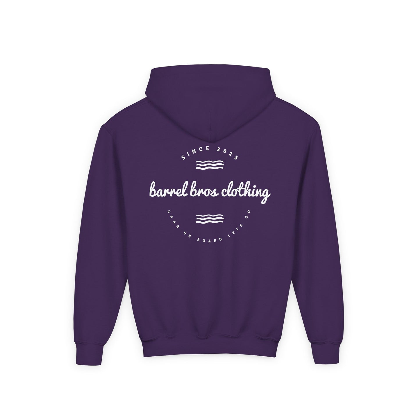 Youth Heavy Blend Hooded Sweatshirt - Barrel Bros Clothing