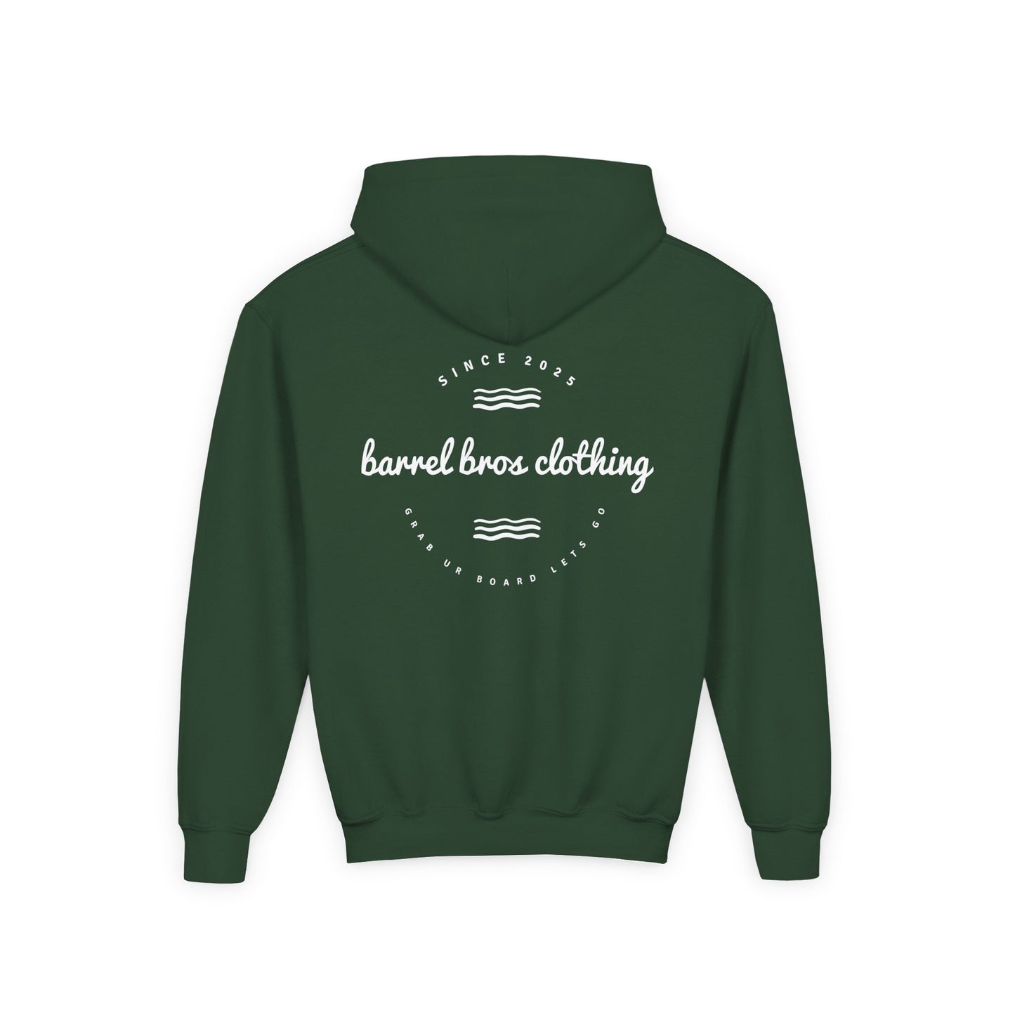 Youth Heavy Blend Hooded Sweatshirt - Barrel Bros Clothing
