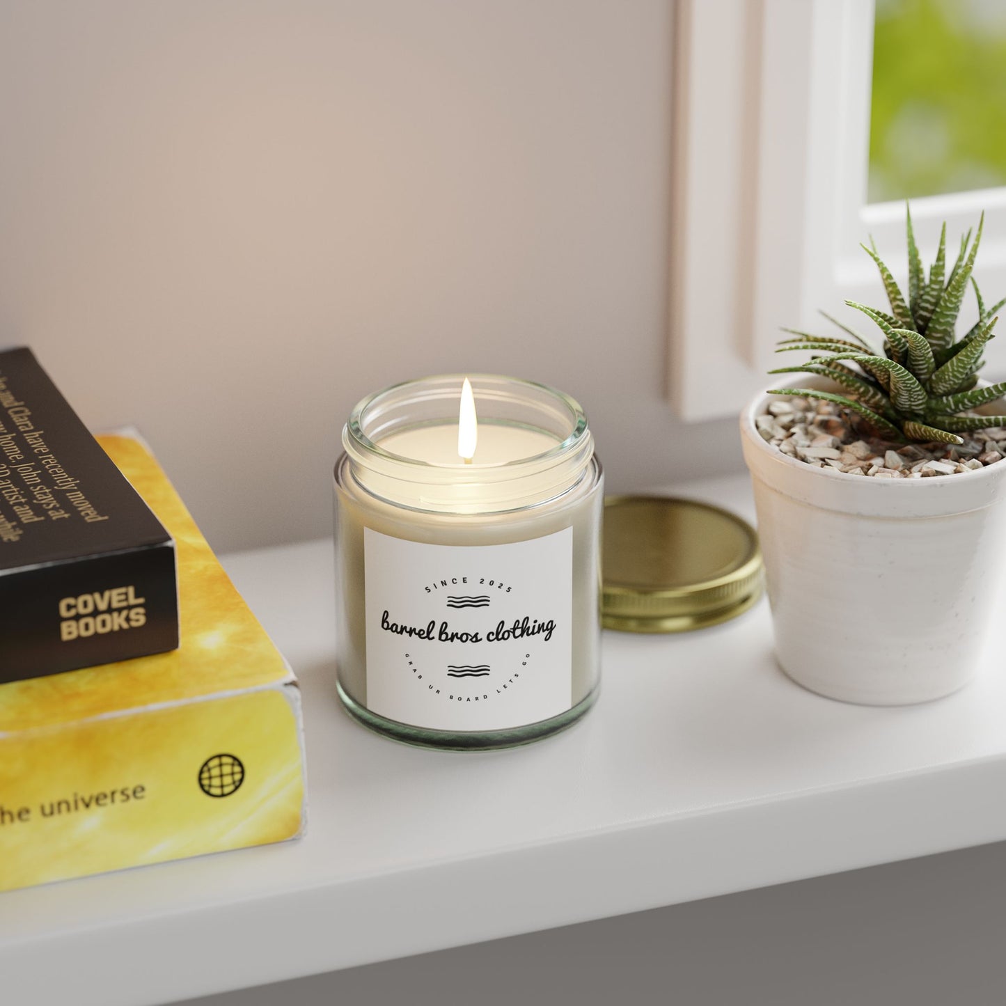 Coconut wax Candles  (4oz, 9oz)