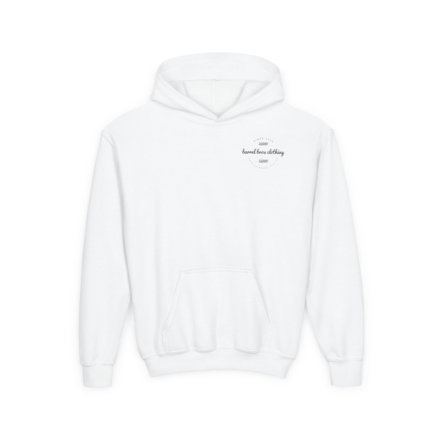 Youth Heavy Blend Hooded Sweatshirt - Barrel Bros Clothing