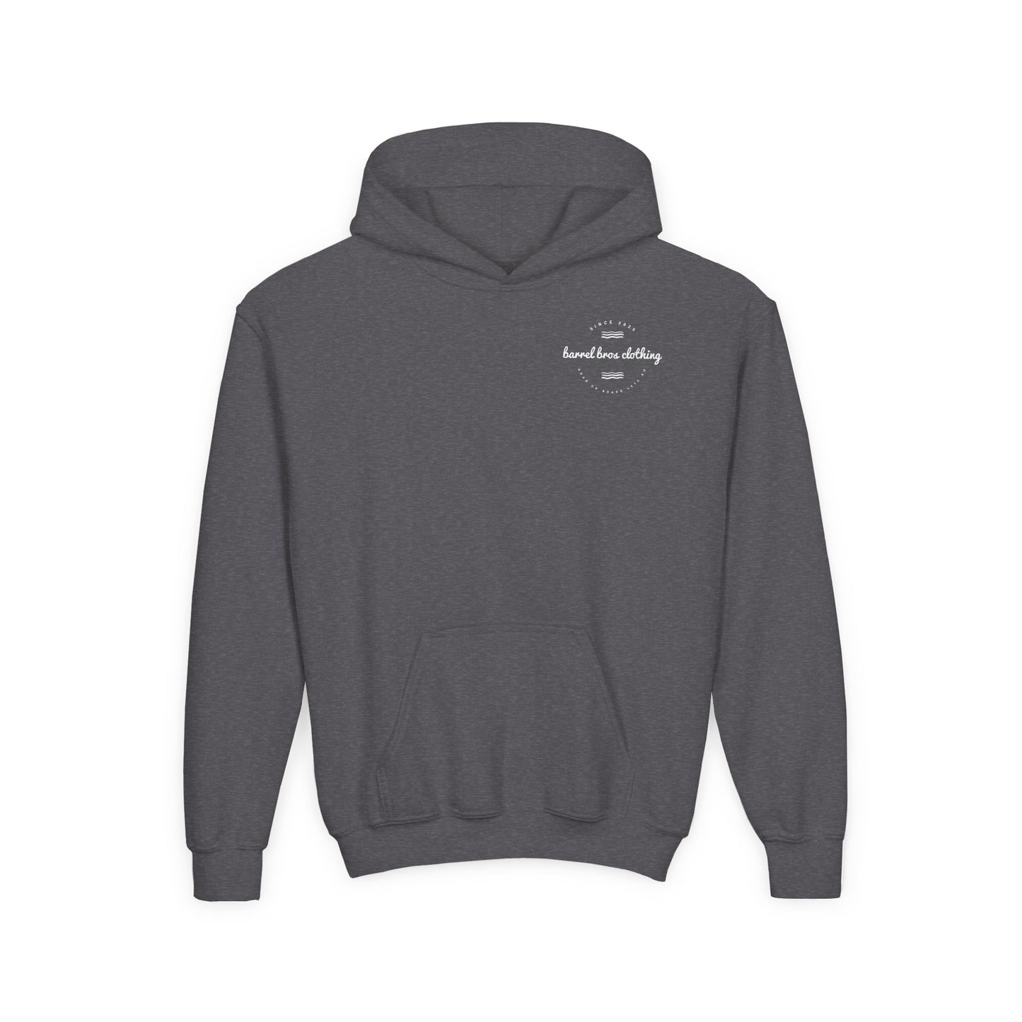 Youth Heavy Blend Hooded Sweatshirt - Barrel Bros Clothing